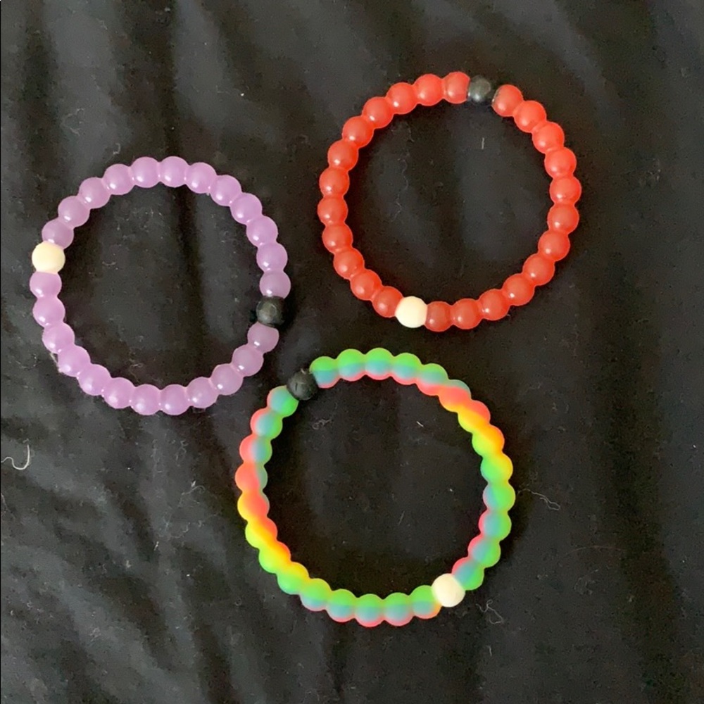Lokai bracelets, 3 pack